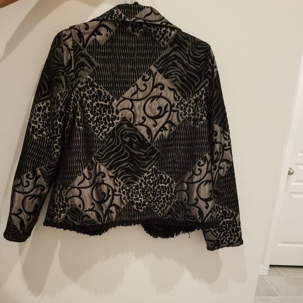 TanJay Women's Blazer Jacket Size 10 - Picture 2 of 3